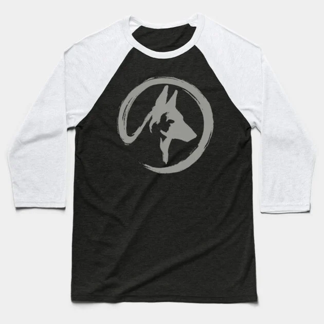 Goofy Brush Stroke Logo Baseball T-Shirt