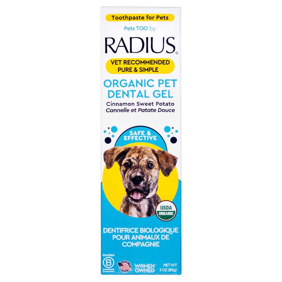 RADIUS USDA Organic Canine Pet Toothpaste